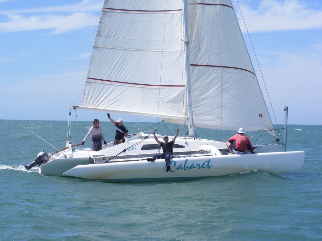 Come to the Cabaret – the Multi-Hull fleet is looking for recruits. © Sail Mandurah in March Media